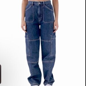 BDG High-Rise Baggy Utility Jeans